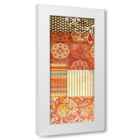 Bohemian Echo IV White Modern Wood Framed Art Print by Higby, Jason