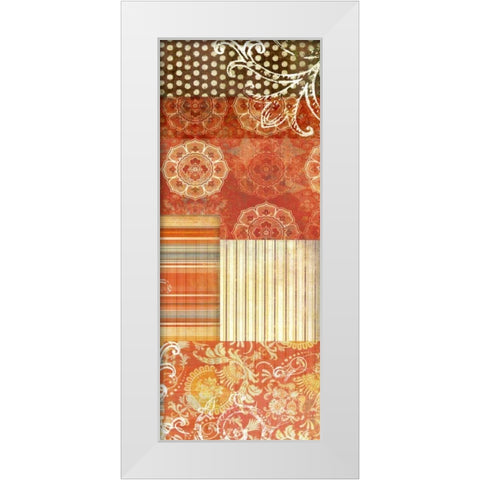 Bohemian Echo IV White Modern Wood Framed Art Print by Higby, Jason