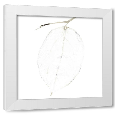 Bamboo Moon I White Modern Wood Framed Art Print by Zalewski, Christine
