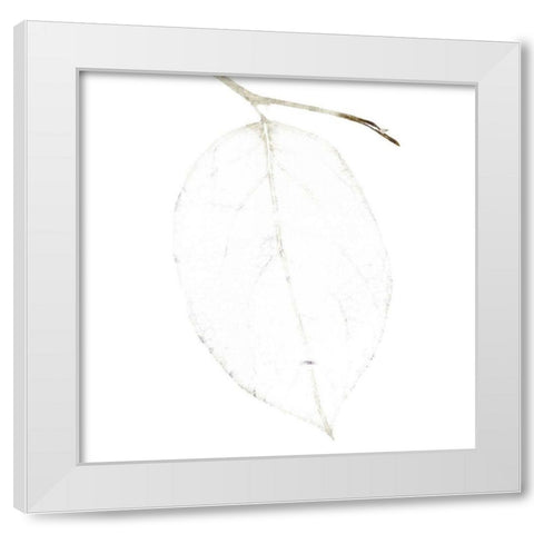 Bamboo Moon II White Modern Wood Framed Art Print by Zalewski, Christine