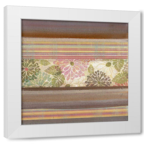 Pretty in Pink I White Modern Wood Framed Art Print by Green-Aldridge, W.