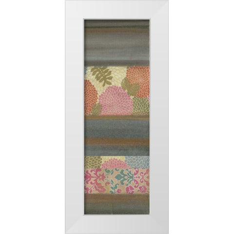 Pretty in Pink IV White Modern Wood Framed Art Print by Green-Aldridge, W.