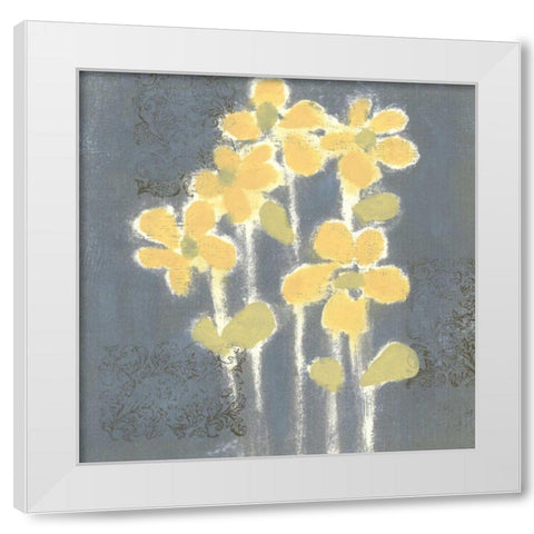 Sunny Breeze II White Modern Wood Framed Art Print by Vision Studio