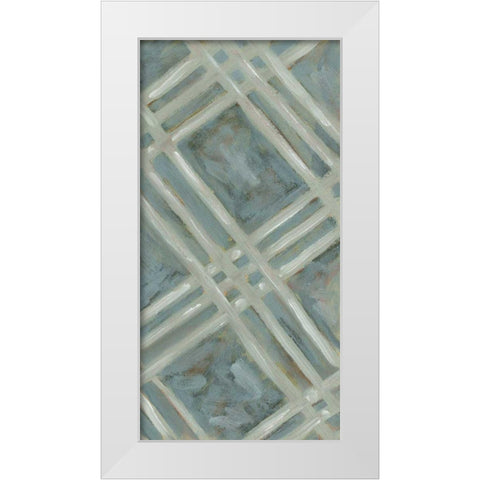 Primary Pattern II White Modern Wood Framed Art Print by Deans, Karen