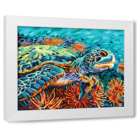 Sea Sweetheart I White Modern Wood Framed Art Print by Vitaletti, Carolee