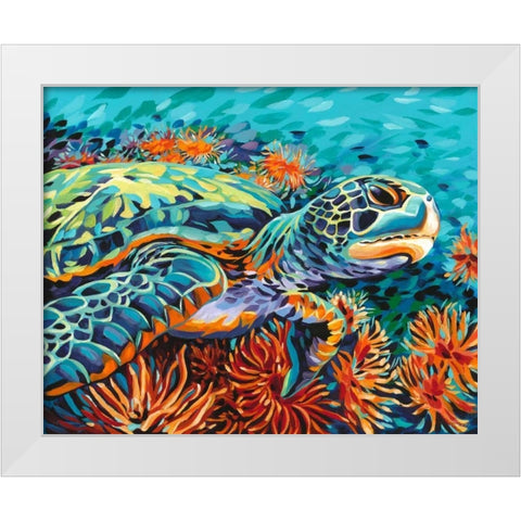 Sea Sweetheart I White Modern Wood Framed Art Print by Vitaletti, Carolee