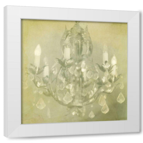 Fancy II White Modern Wood Framed Art Print by Jorgensen, Jennifer