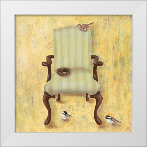 Parlor Tricks I White Modern Wood Framed Art Print by Reynolds, Jade