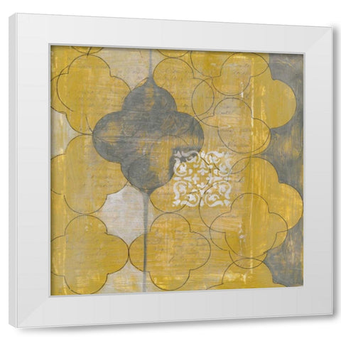 Marrakesh I White Modern Wood Framed Art Print by Goldberger, Jennifer