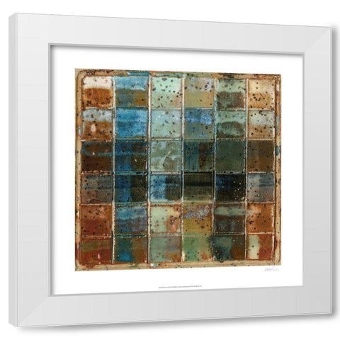 Cone 6 II White Modern Wood Framed Art Print by Archie, K.