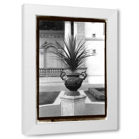Royal Urn I White Modern Wood Framed Art Print by DeNardo, Laura