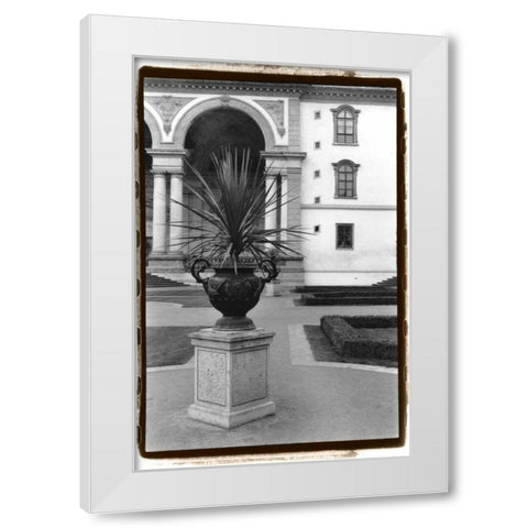 Royal Urn II White Modern Wood Framed Art Print by DeNardo, Laura