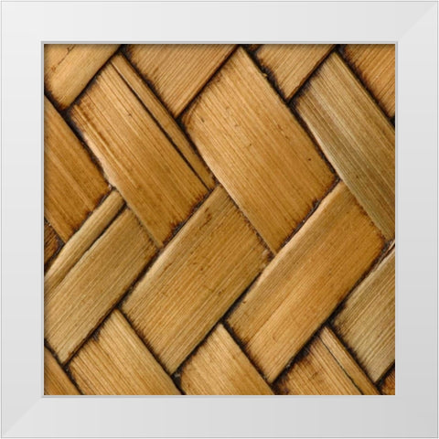 Natures Textures VI White Modern Wood Framed Art Print by Vision Studio