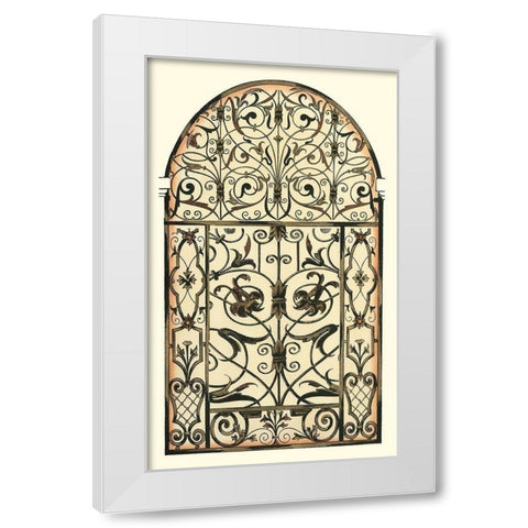 Printed Majestic Gateway I White Modern Wood Framed Art Print by Vision Studio