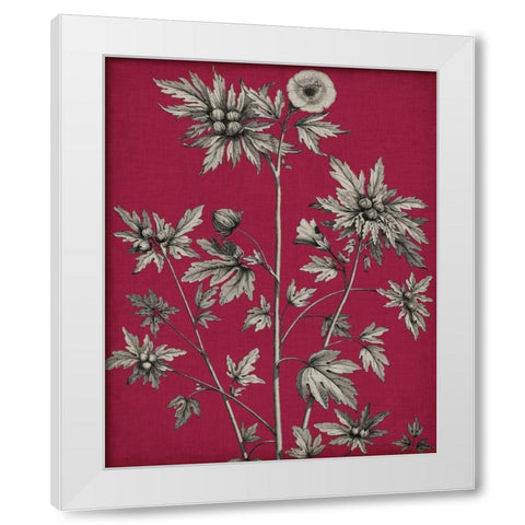 Vivid Chintz II White Modern Wood Framed Art Print by Vision Studio