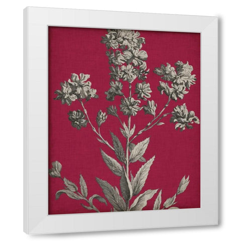 Vivid Chintz VI White Modern Wood Framed Art Print by Vision Studio