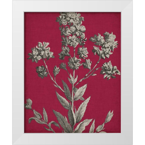 Vivid Chintz VI White Modern Wood Framed Art Print by Vision Studio