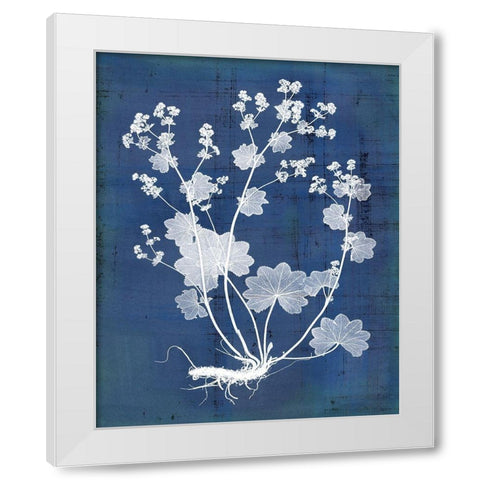 Natures Imprint I White Modern Wood Framed Art Print by Vision Studio