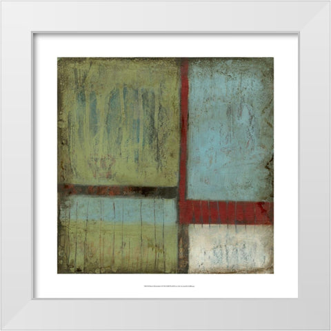 Rustic Minimalism I White Modern Wood Framed Art Print by Goldberger, Jennifer