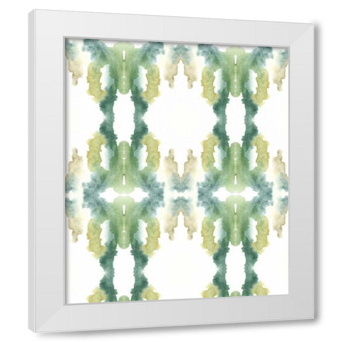 Buoyancy V White Modern Wood Framed Art Print by Zarris, Chariklia