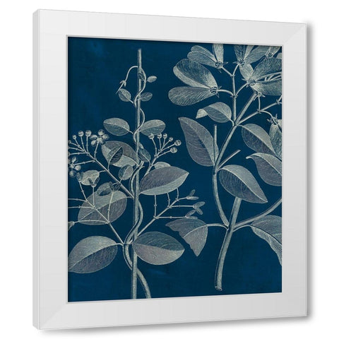 Modern Botany I White Modern Wood Framed Art Print by Vision Studio