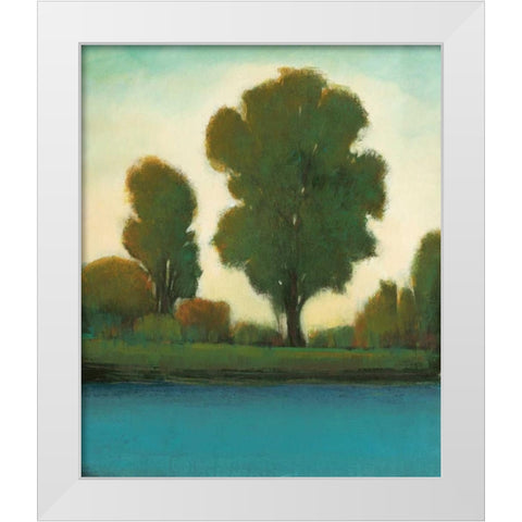 Quiet Moment II White Modern Wood Framed Art Print by OToole, Tim