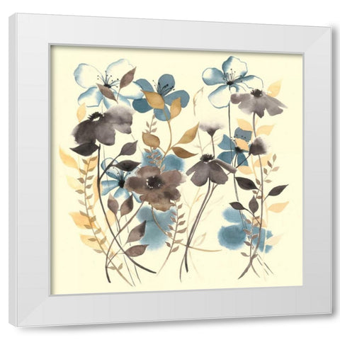 Garden Flicker II White Modern Wood Framed Art Print by Popp, Grace