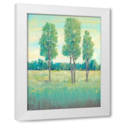 Spring Day I White Modern Wood Framed Art Print by OToole, Tim