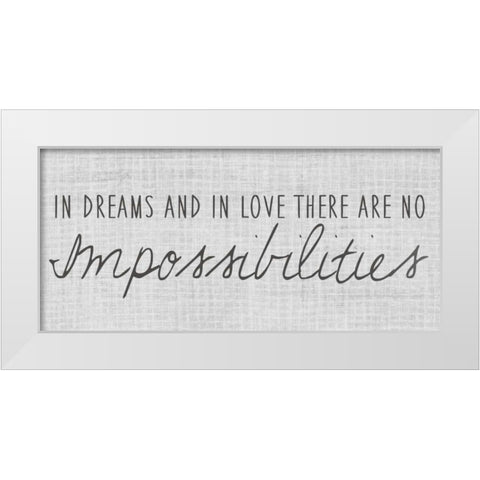 Simply Family Collection H White Modern Wood Framed Art Print by Popp, Grace