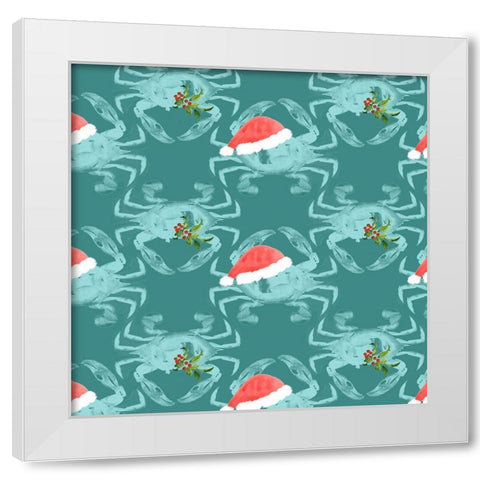 Tis the Seasun Collection I White Modern Wood Framed Art Print by Parker, Jennifer Paxton