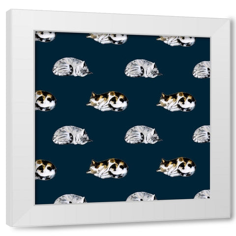 Homebody Collection I White Modern Wood Framed Art Print by Borges, Victoria