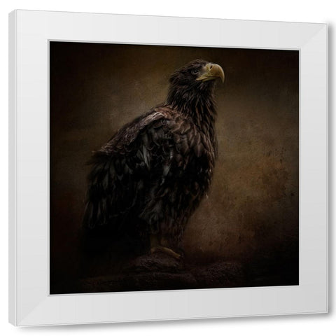 Facing the Unknown White Modern Wood Framed Art Print by Parker, Kelley