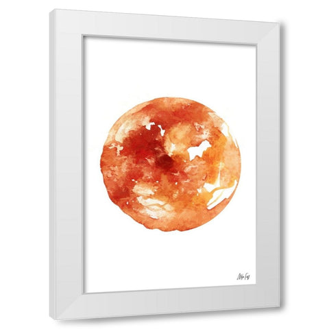 Venus White Modern Wood Framed Art Print by Fay, Mela