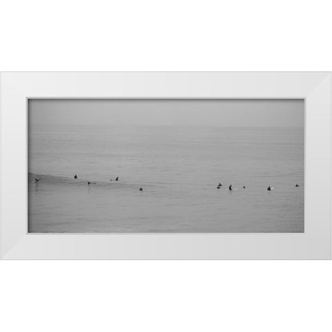 Vanilla White Modern Wood Framed Art Print by Singleton, Ashley