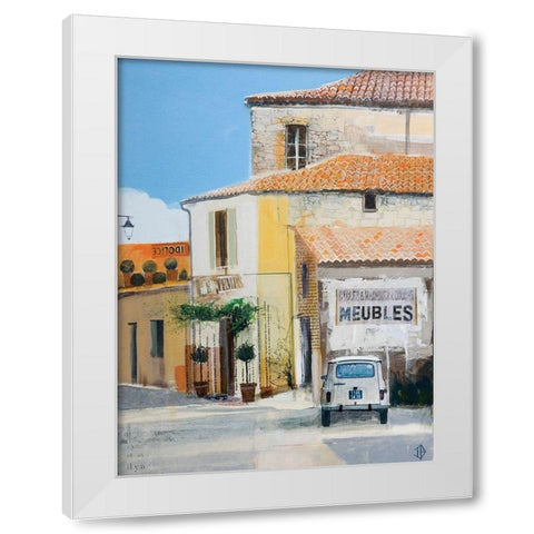 Curb Appeal II White Modern Wood Framed Art Print by P.S. Art