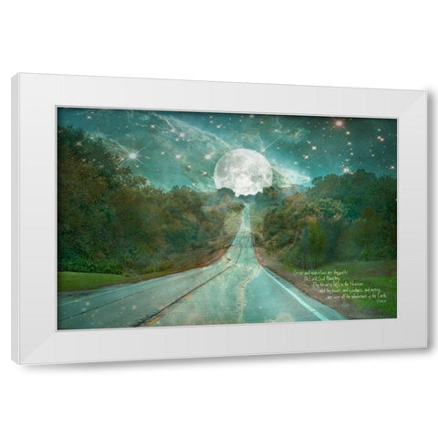 Great and Marvelous White Modern Wood Framed Art Print by Murdock, Ramona