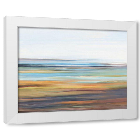 SubStrata I White Modern Wood Framed Art Print by Murdock, Ramona