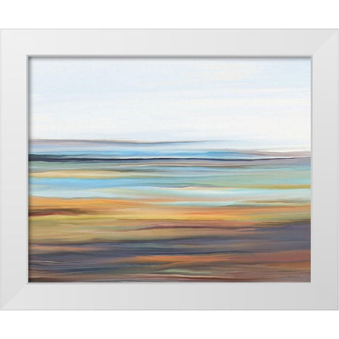 SubStrata I White Modern Wood Framed Art Print by Murdock, Ramona