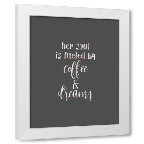Her Soul is White Modern Wood Framed Art Print by Moss, Tara