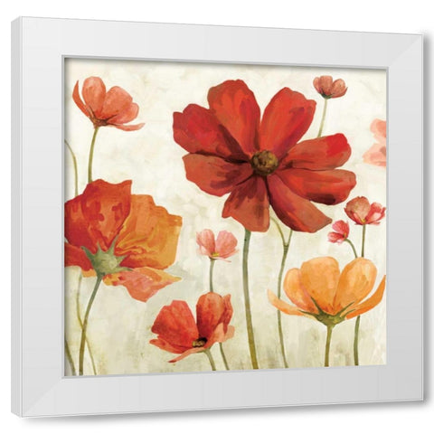 Spice Garden I    White Modern Wood Framed Art Print by Milan, Vittorio