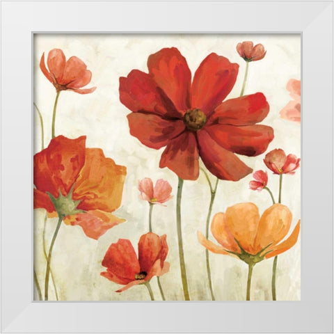 Spice Garden I    White Modern Wood Framed Art Print by Milan, Vittorio