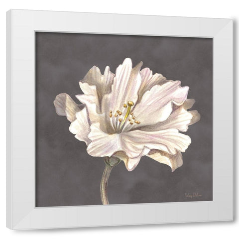 Cream Willow Blossom II White Modern Wood Framed Art Print by Wilson, Kelsey