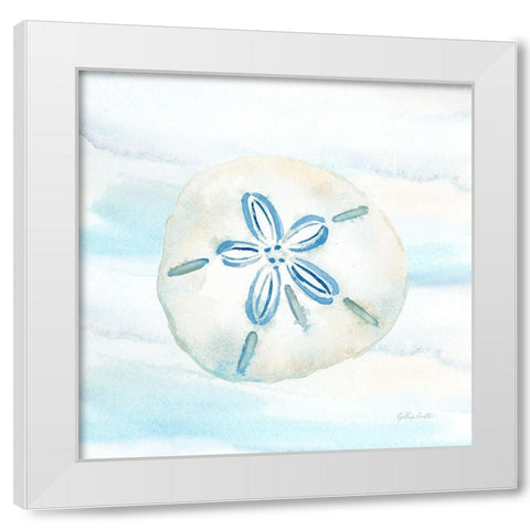 Great Blue Sea XI White Modern Wood Framed Art Print by Coulter, Cynthia