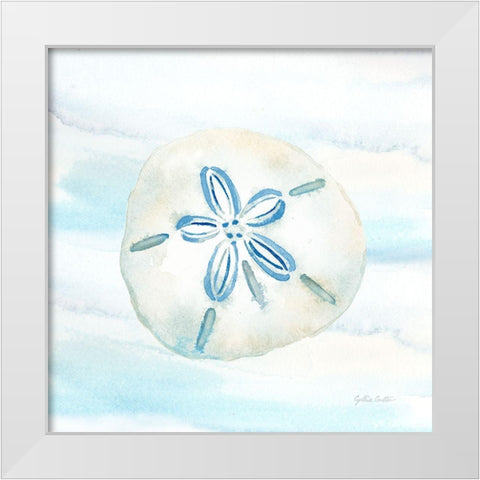 Great Blue Sea XI White Modern Wood Framed Art Print by Coulter, Cynthia
