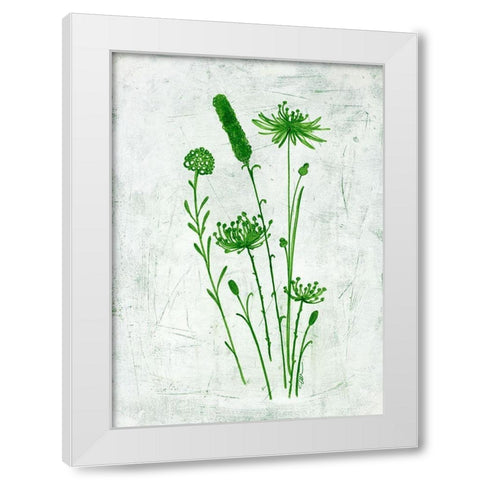 Fresh Greenery Garden White Modern Wood Framed Art Print by Loco, Filippo