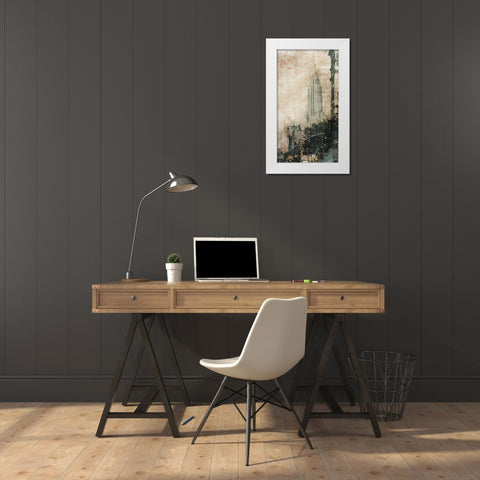 NYC Cool 2 White Modern Wood Framed Art Print by Roko, Ken
