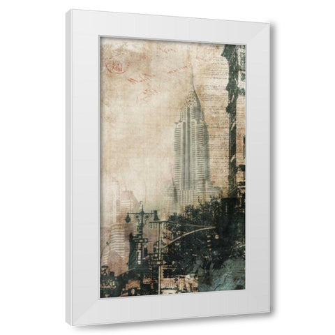 NYC Cool 2 White Modern Wood Framed Art Print by Roko, Ken