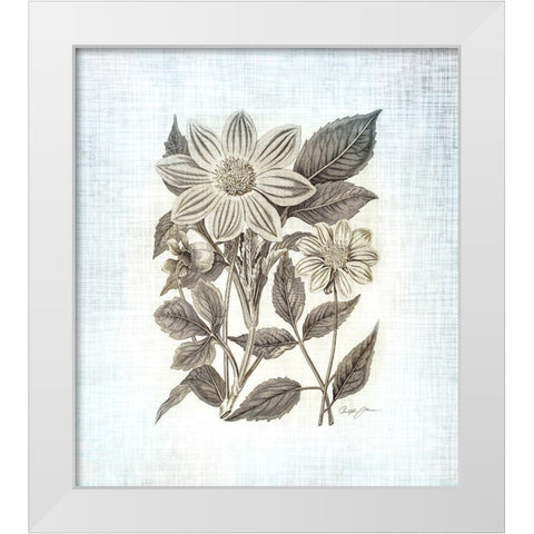 Farmhouse Botanical 4 White Modern Wood Framed Art Print by James, Christopher