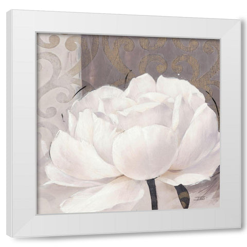 Blissful Bloom 3 White Modern Wood Framed Art Print by Stoyanov, Ivo