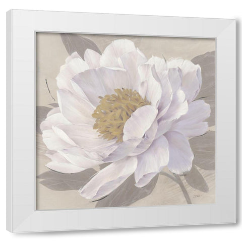 In Full Bloom 2 White Modern Wood Framed Art Print by Stoyanov